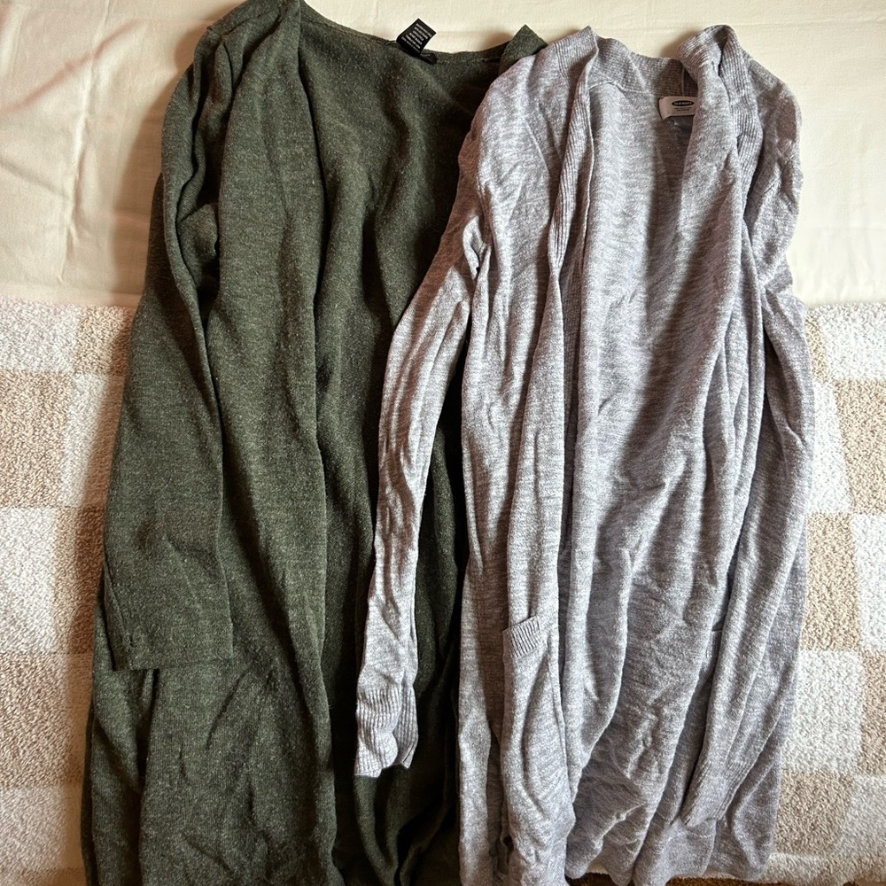 Long Cardigan Set